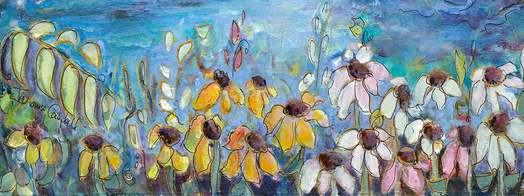 Slice of a Daisy : Narrow Format