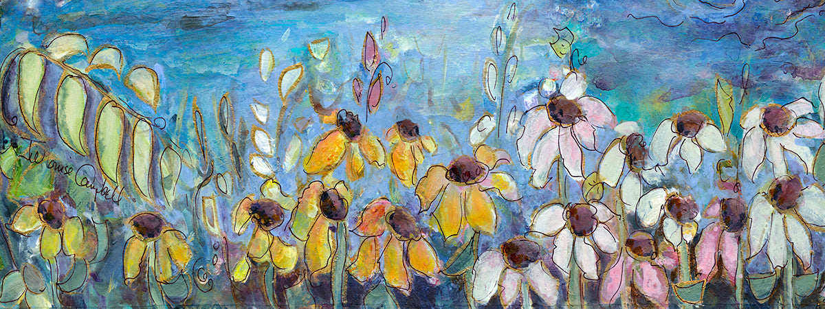 Slice of a Daisy : Narrow Format