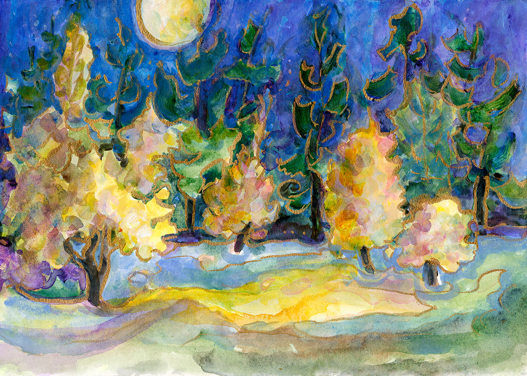 Forest Dance : Art Print
