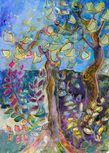 Forest Flowers: Art Print