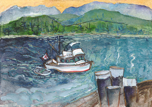 Heriot Bay: Art Print