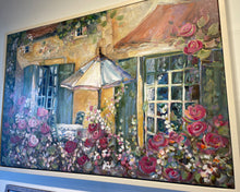 Load image into Gallery viewer, Le Jardin.. 24&quot;X36&quot; enhanced canvas #227/400