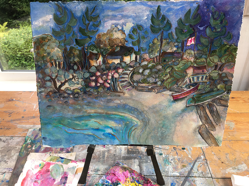 ‘Westside Island Beach’ original