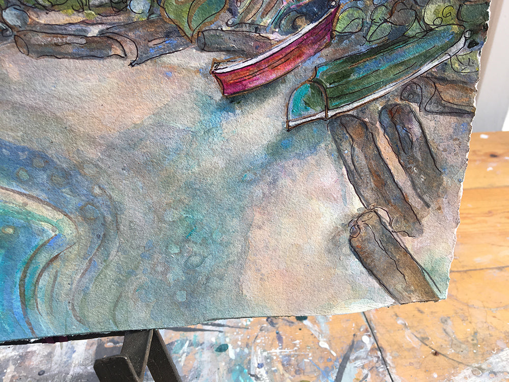 ‘Westside Island Beach’ original