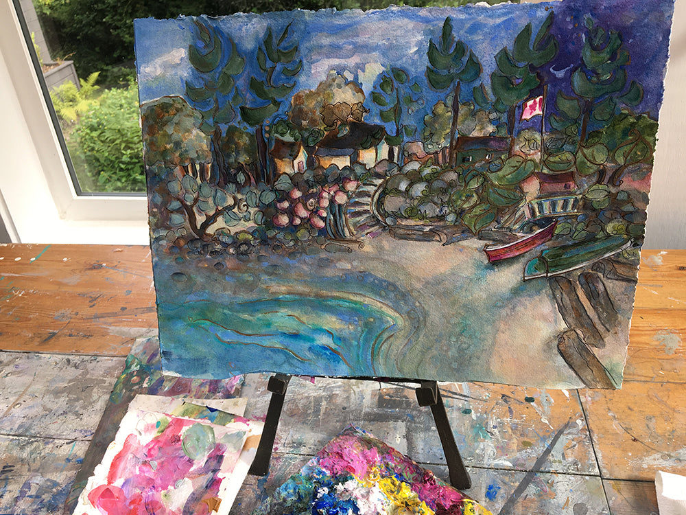 ‘Westside Island Beach’ original