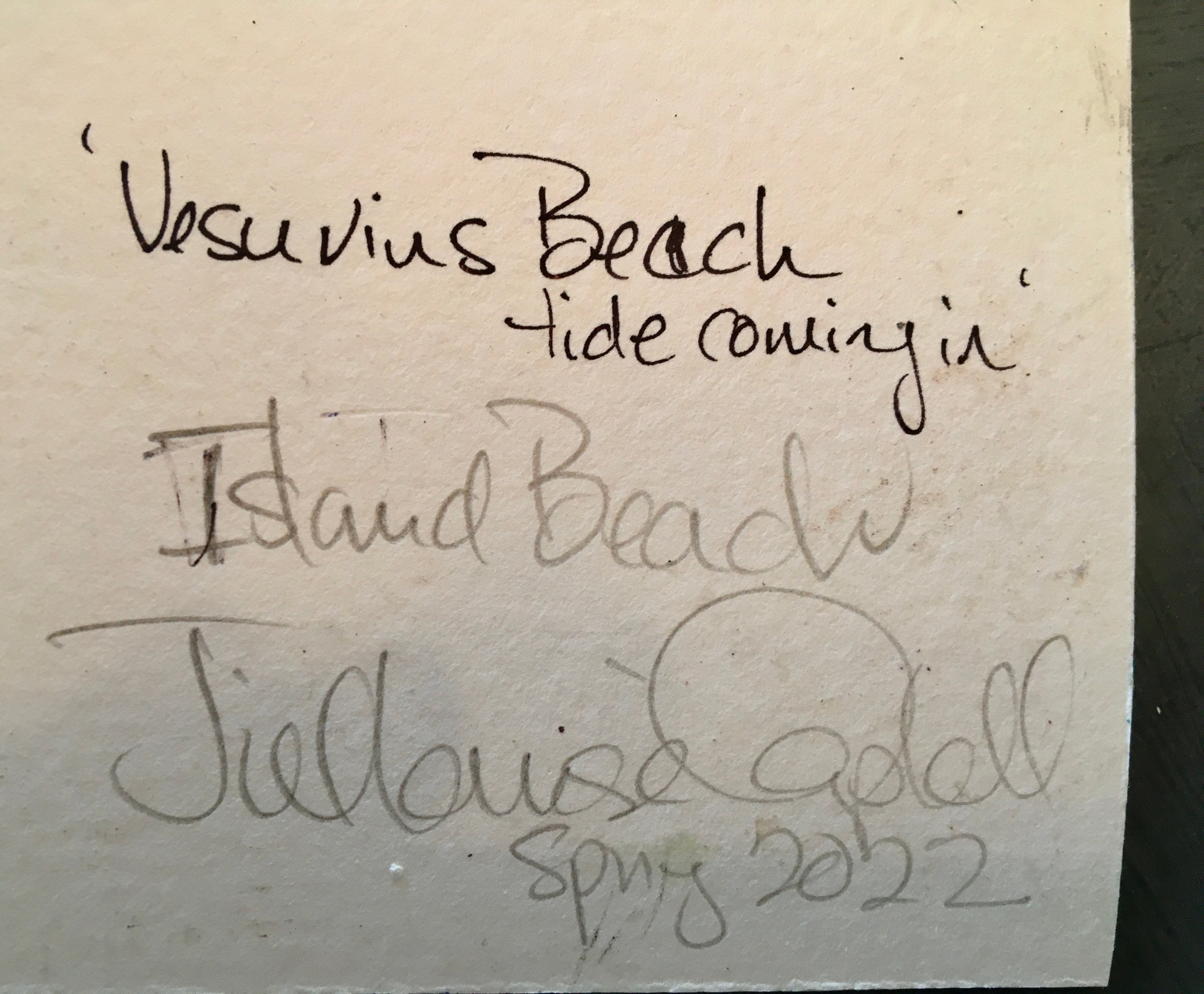 ‘Vesuvius Beach’ original