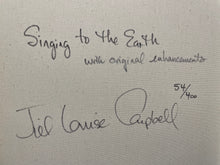 Load image into Gallery viewer, Singing to the Earth: Enhanced 17&quot;X48&quot;  #54 / 400