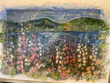 Load image into Gallery viewer, Foxglove Over Trincomali - 18&quot;X24&quot; Framed, #77/400