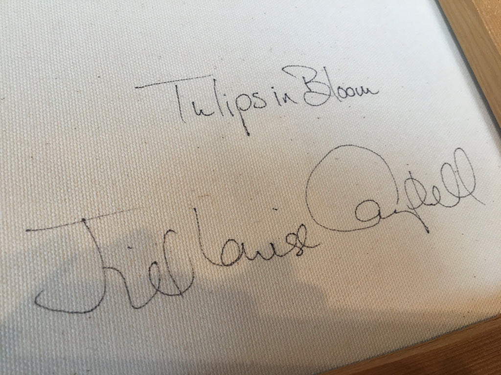 Tulips in Bloom  Original Acrylic on Canvas  16" X 20"