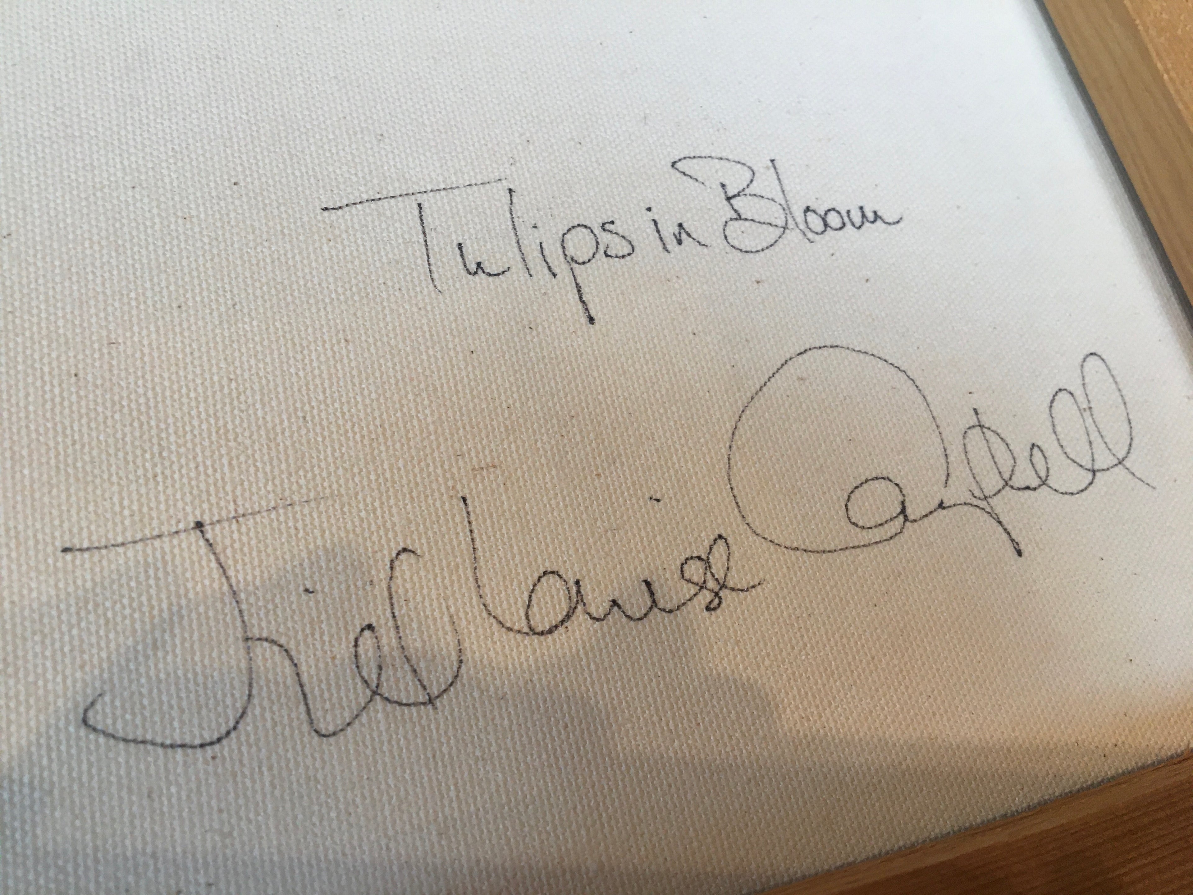 Tulips in Bloom  Original Acrylic on Canvas  16" X 20"