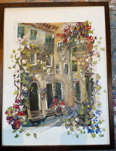 Via Sienna 18"X24".:  Enhanced Canvas :  #53/400