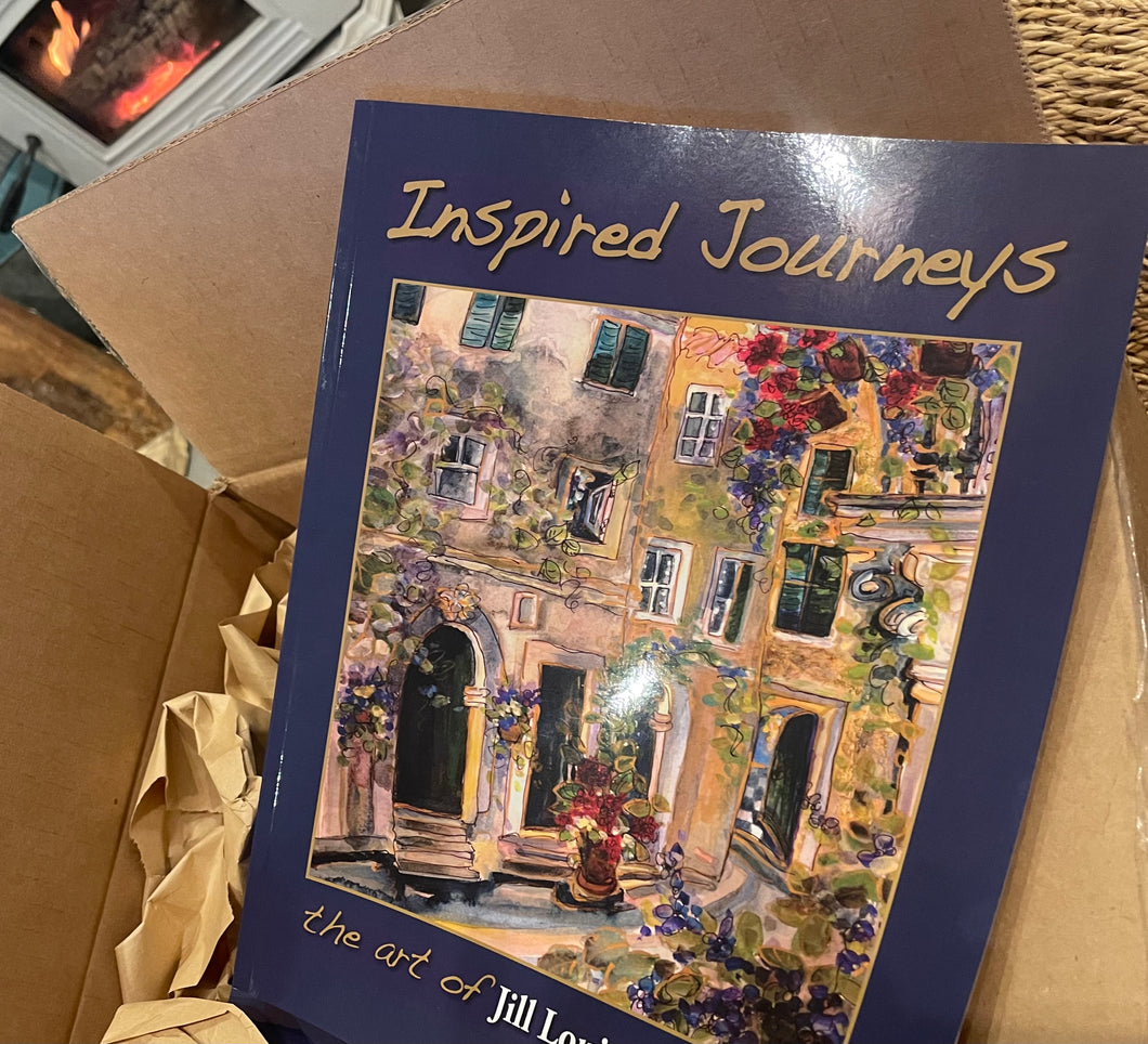 Inspired Journeys Book....  the art of Jill Louise Campbell