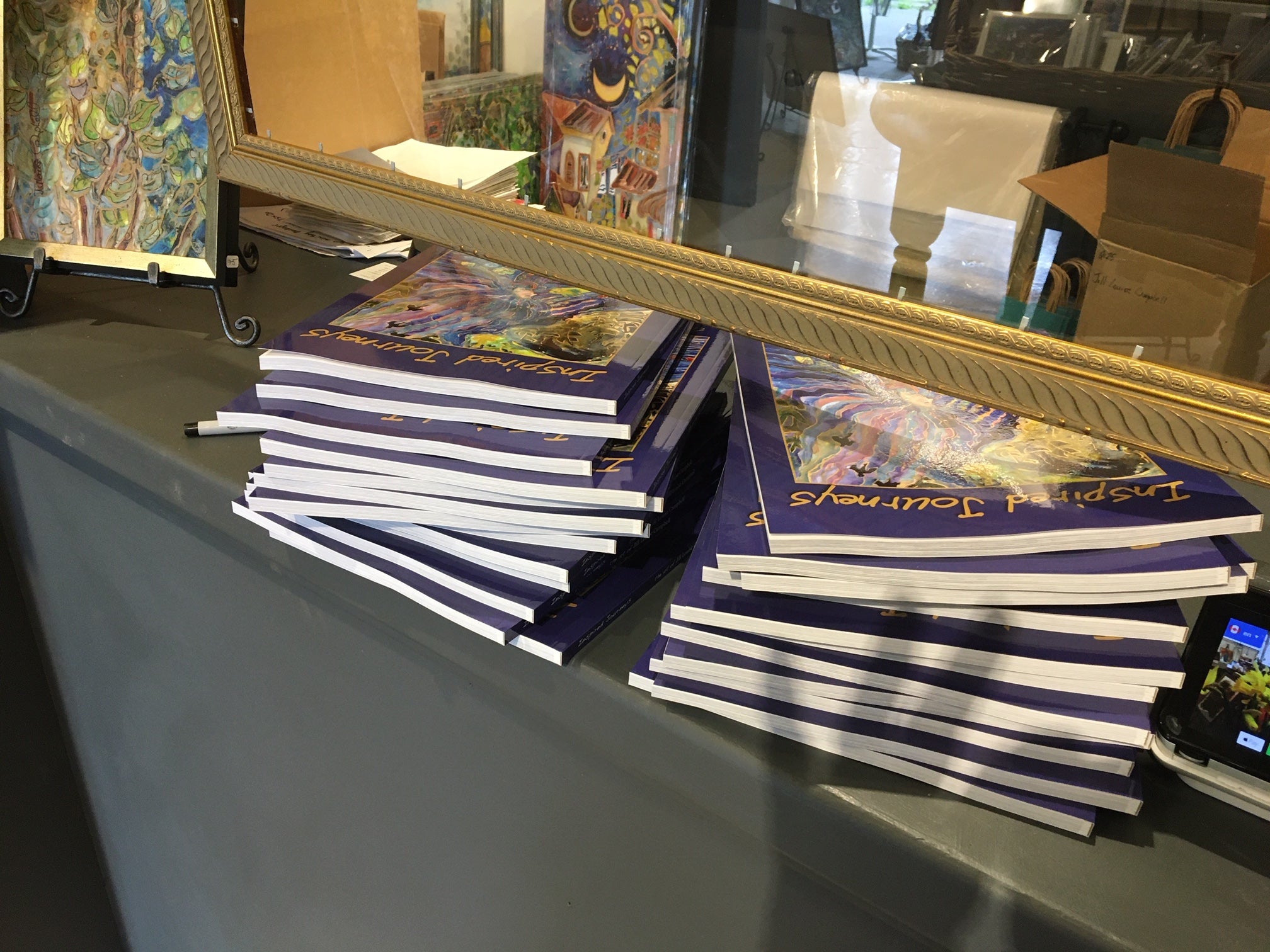 Inspired Journey Art Book. PRINT VERSION