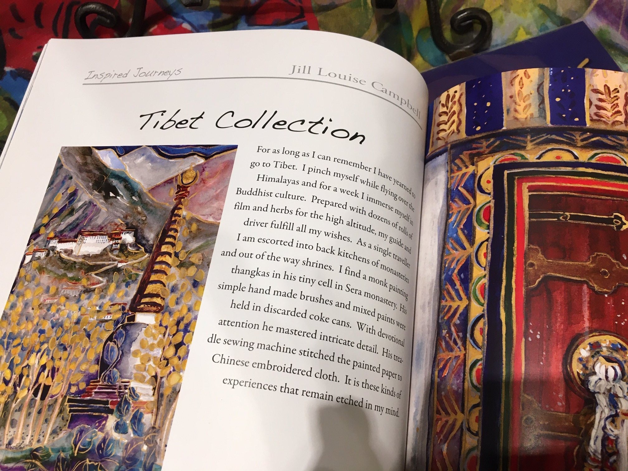 Inspired Journey Art Book. PRINT VERSION