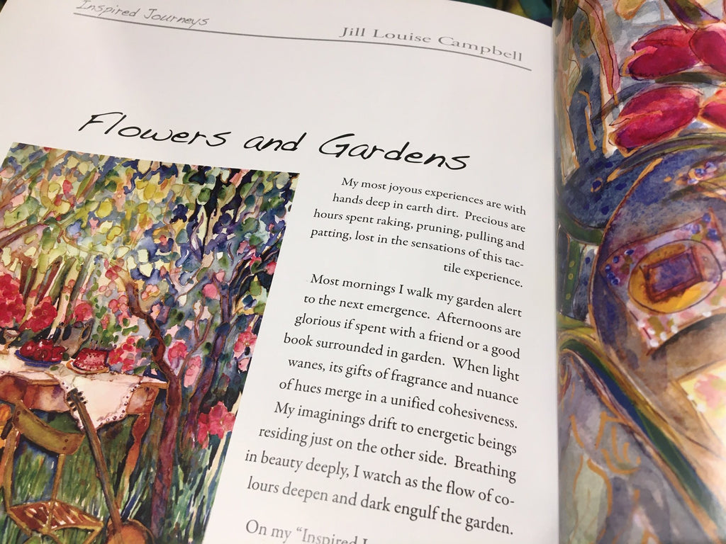 Inspired Journey Art Book. PRINT VERSION