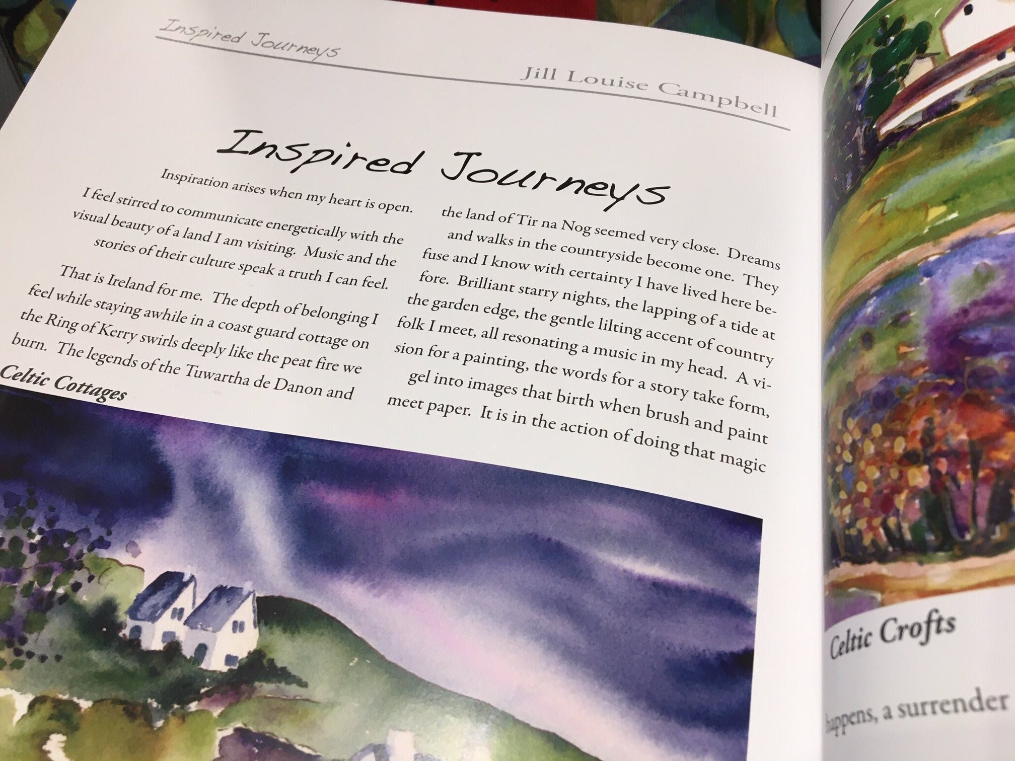 Inspired Journey Art Book. PRINT VERSION