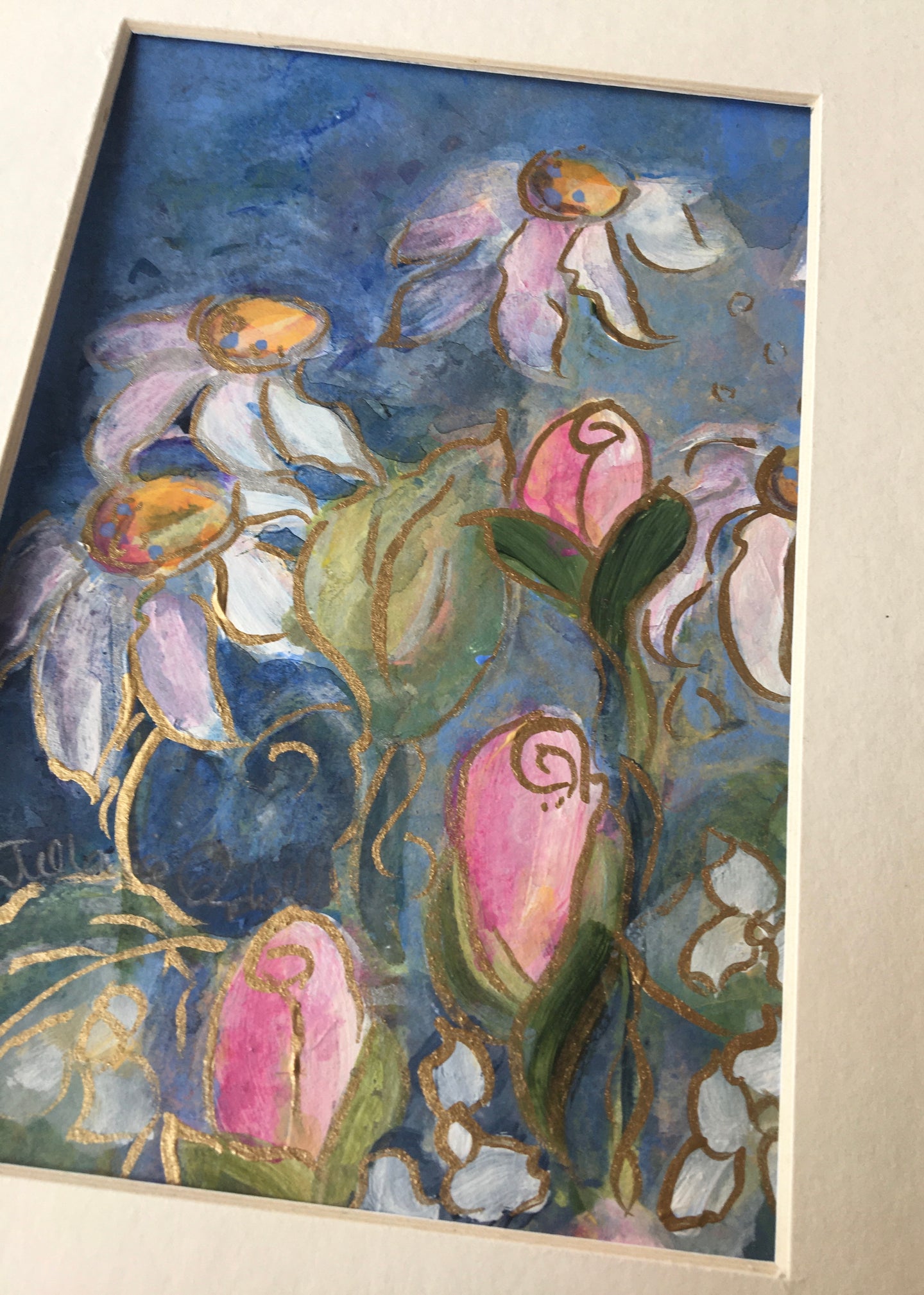 SOLD    Rosebuds and Daisys