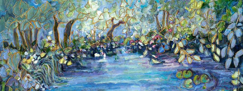 Slice of a  Lily : Narrow Format