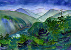 Malahat Journey : Art Print