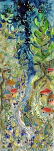 Orbs in the Forest : Art Print