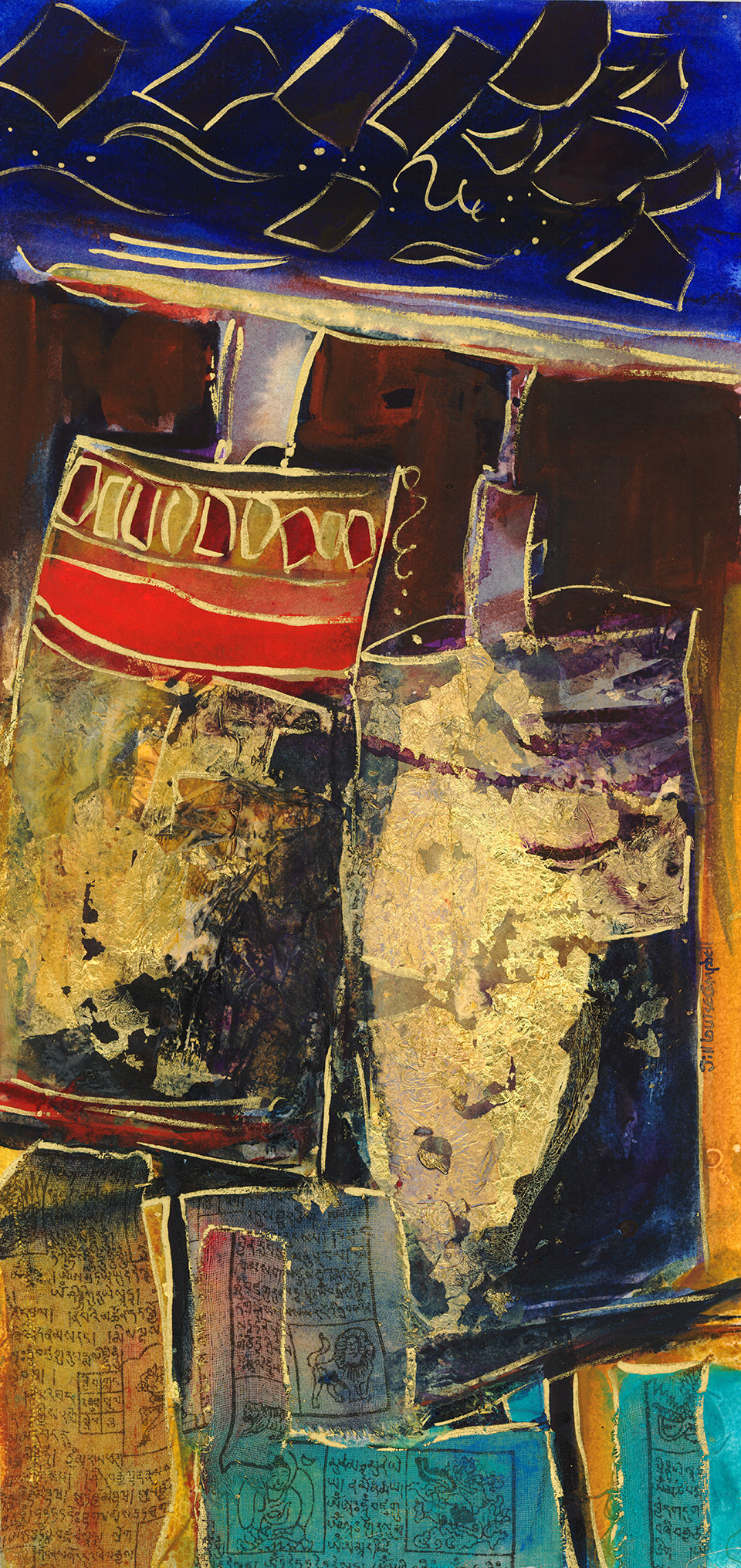 Prayer Wheels : Art Print
