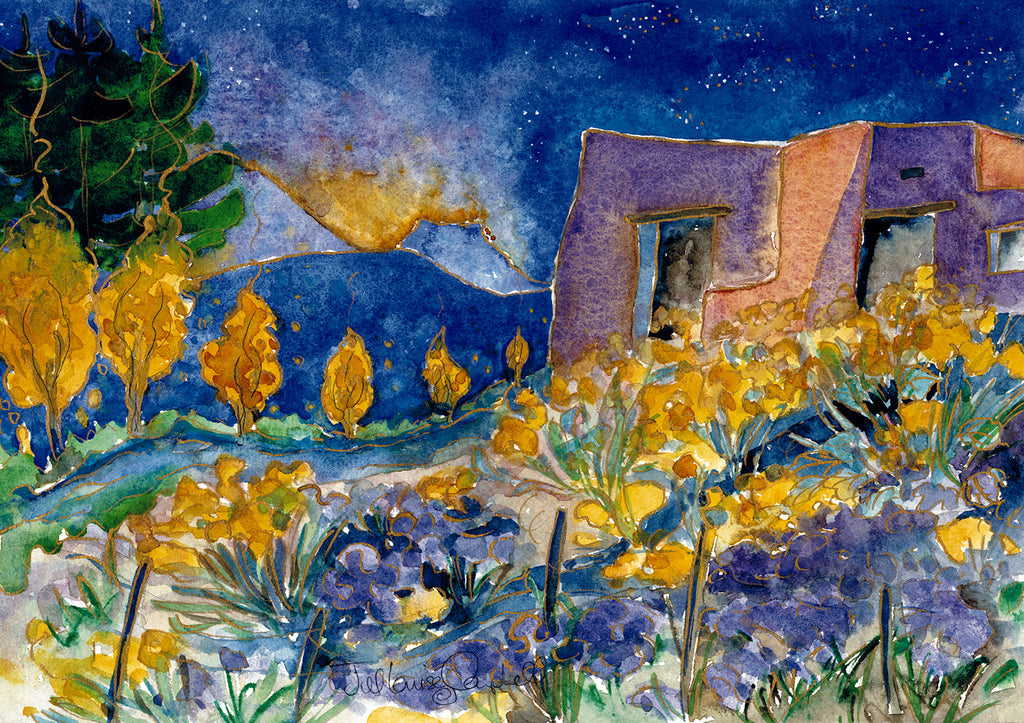Pueblo Sunrise : Art Print
