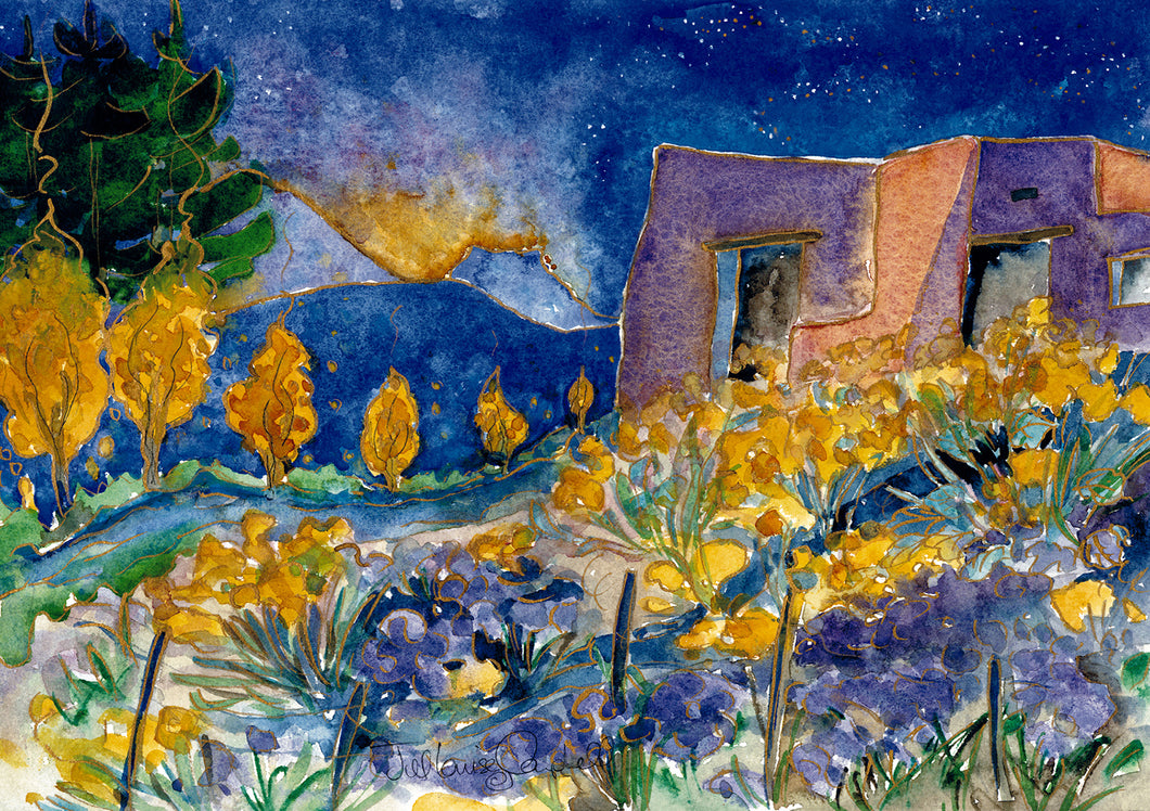 Pueblo Sunrise : Art Print