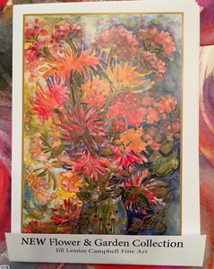 Flower & Garden Collection: 10 Art Cards