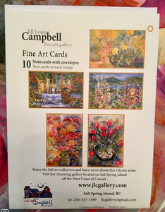 Flower & Garden Collection: 10 Art Cards