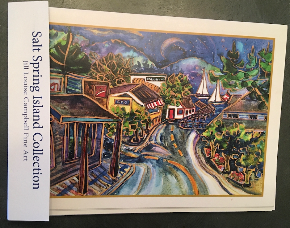 Salt Spring Island : 10 Art Cards