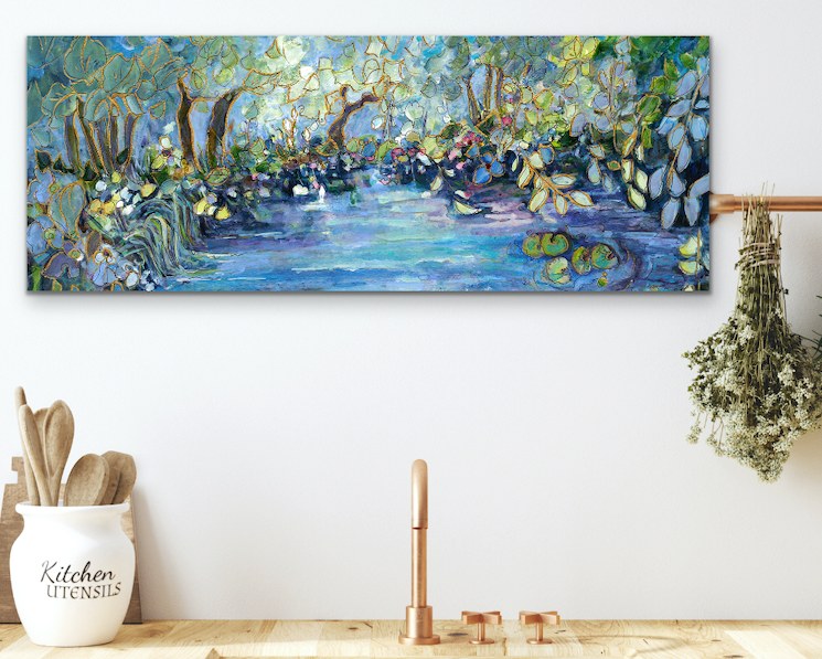 Slice of a  Lily : Narrow Format