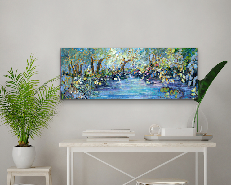 Slice of a  Lily : Narrow Format