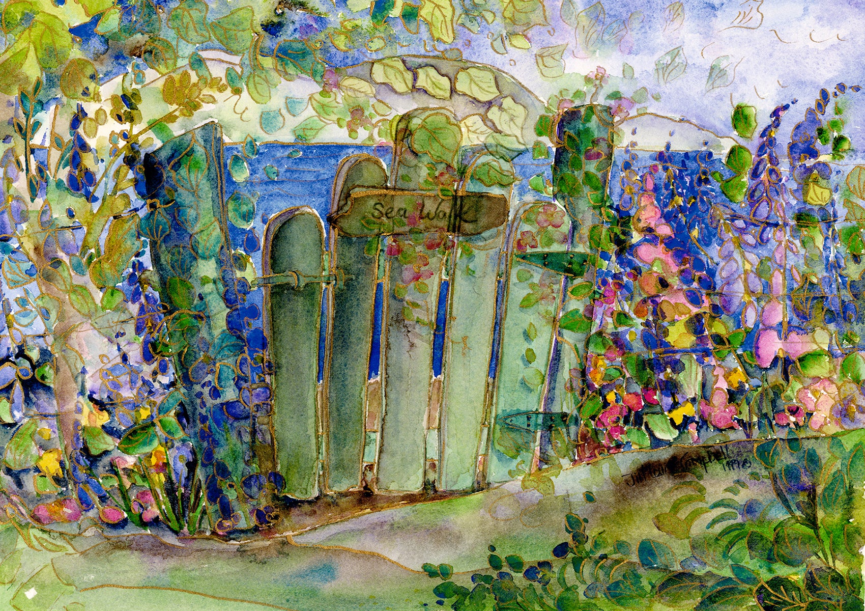 Sea Walk : Art Print