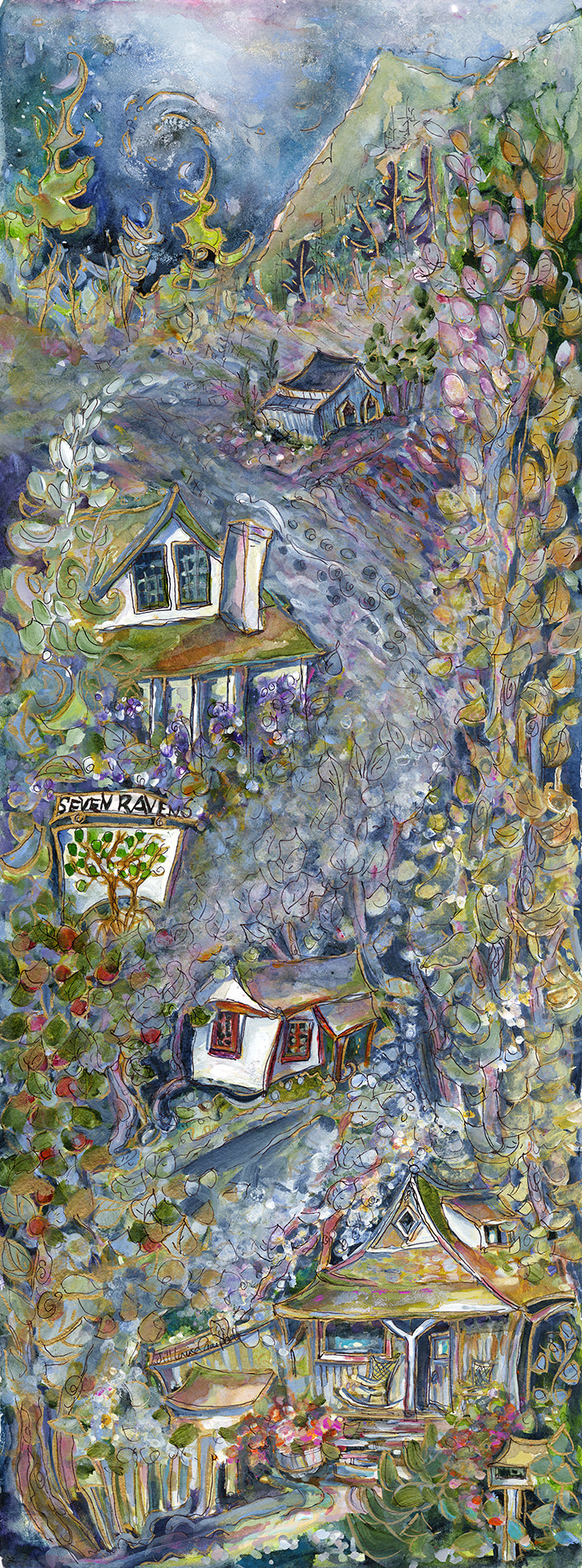 Seven Ravens : Art Print