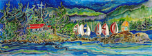 Load image into Gallery viewer, Spinnakers Up! 17&quot;x48&quot; Limited Edition #71 of 400