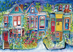 Victorian Row : Art Print