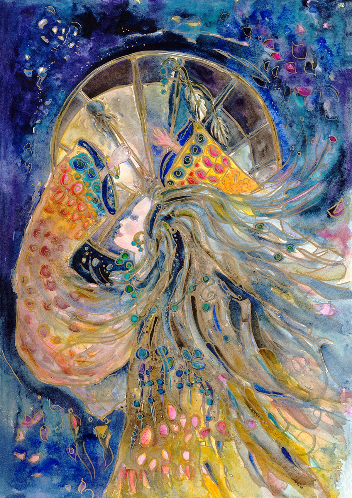By The Beat Of My Drum : Art Print