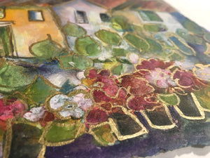 Le Jardin, pots de fleurs