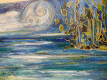 Load image into Gallery viewer, Petroglyph Moon-  Limited Edition with Original Enhancing