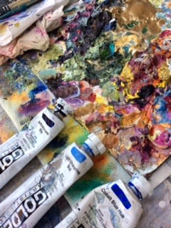 Original Hand Enhancing : Add on for canvas artwork