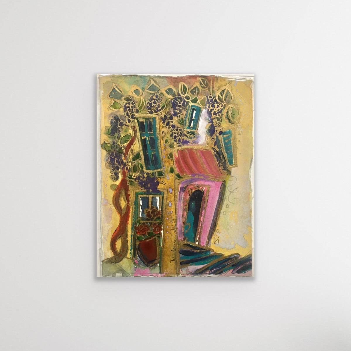 de Maison d’allee : Original Artwork  5.5”x7.5”