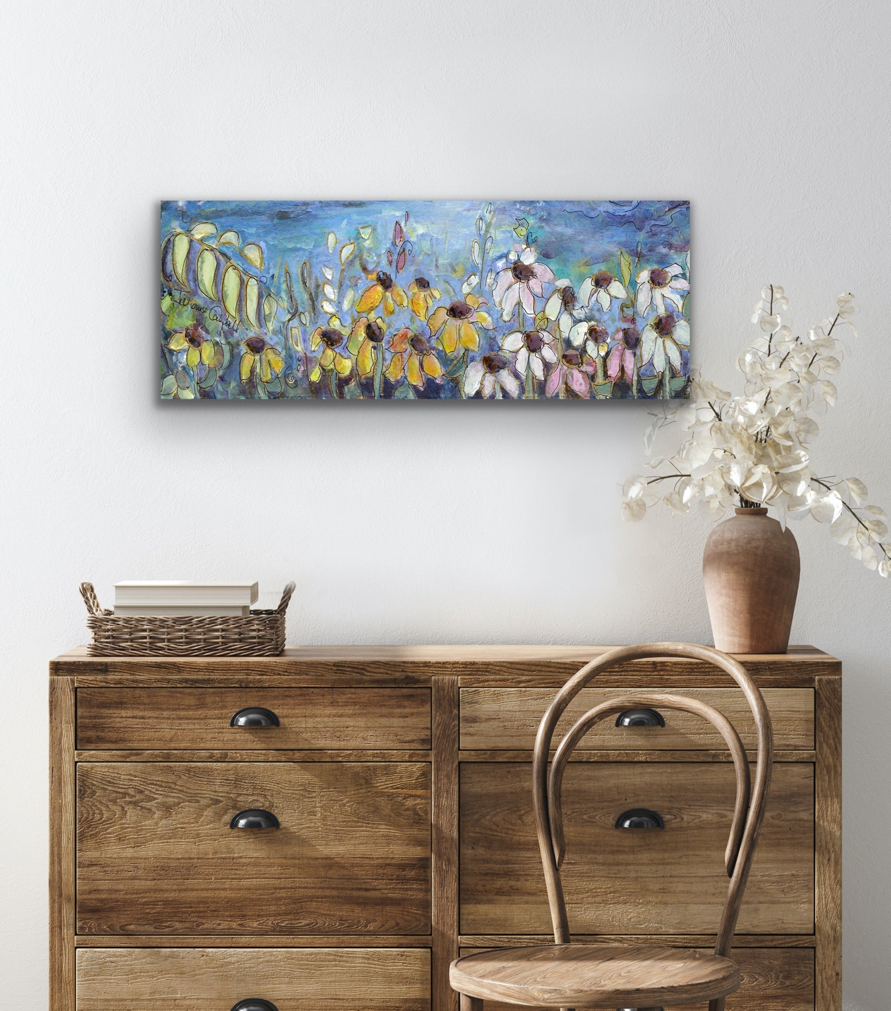 Slice of a Daisy : Narrow Format