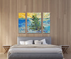 “Releasing Grace” A triptych limited edition, shipped rolled with Canada Post