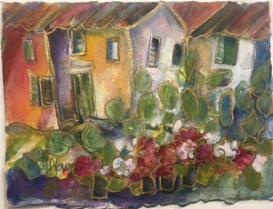 Le Jardin, pots de fleurs