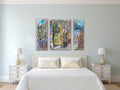 “Seaside” A limited edition triptych, shipped rolled with Canada Post