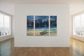 “Legacy” A triptych limited edition shipped rolled with Canada Post