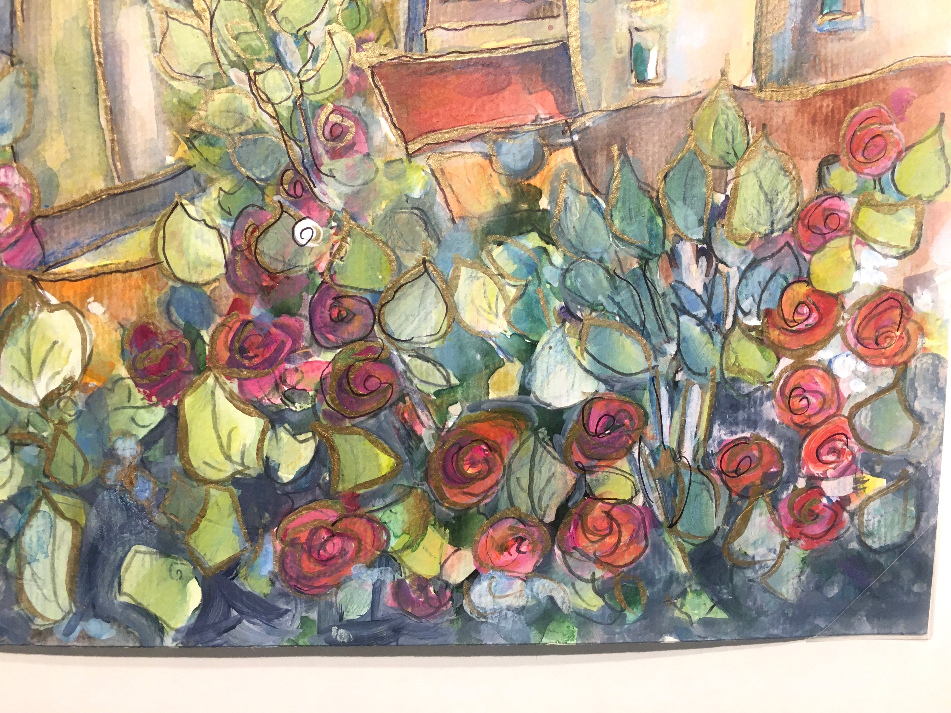 Rose dans le Pyrenees : Original Artwork