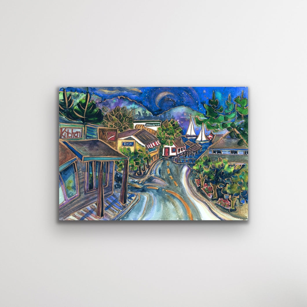 Village View : Edition #216 : Medium 24”x36”
