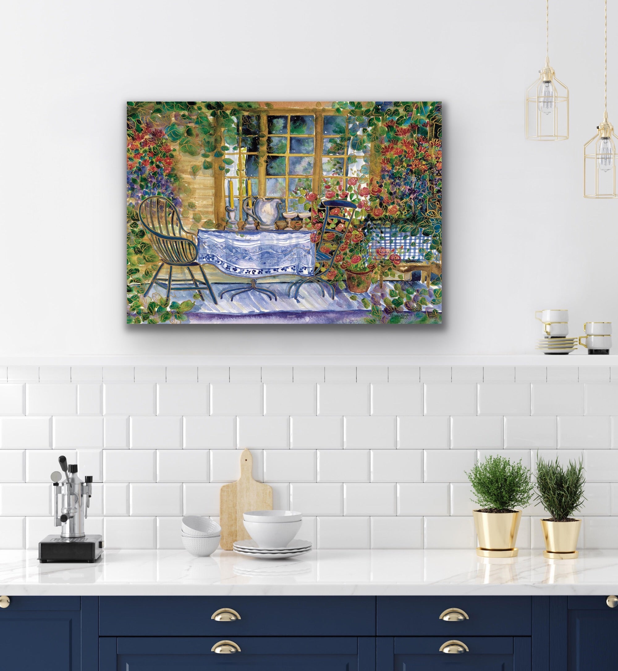 Dining in Blues