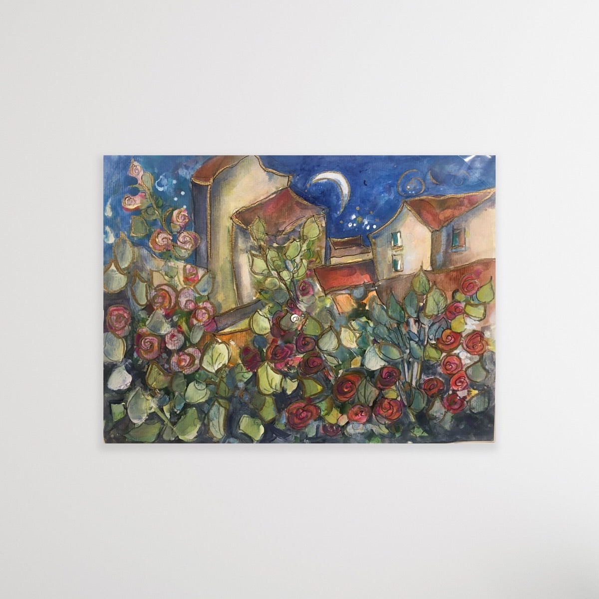 Rose dans le Pyrenees : Original Artwork